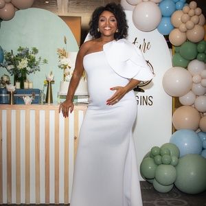 White Babyshower Gown